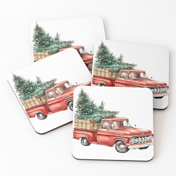 Item preview, Red truck christmas  designed and sold by carriecamp.