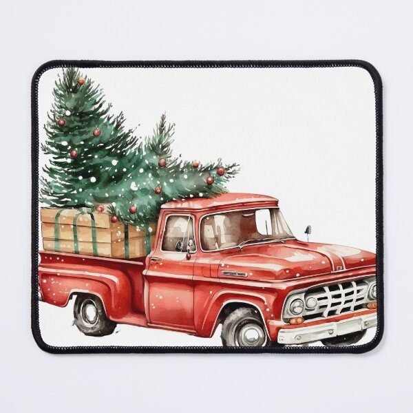 Item preview, Red truck christmas designed and sold by carriecamp.