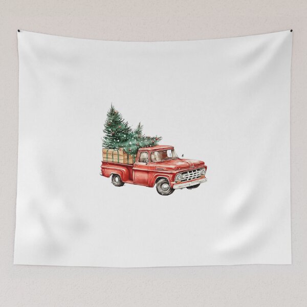 Item preview, Red truck christmas  designed and sold by carriecamp.