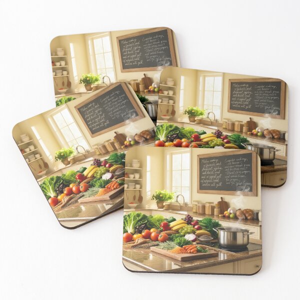 Item preview, Physical well-being begins in the kitchen. designed and sold by signumm.