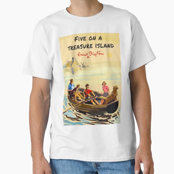 Artikel-Vorschau von Fünf Freunde von Enid Blyton Fünf auf der Schatzinsel, designt und verkauft von booksnbobs.