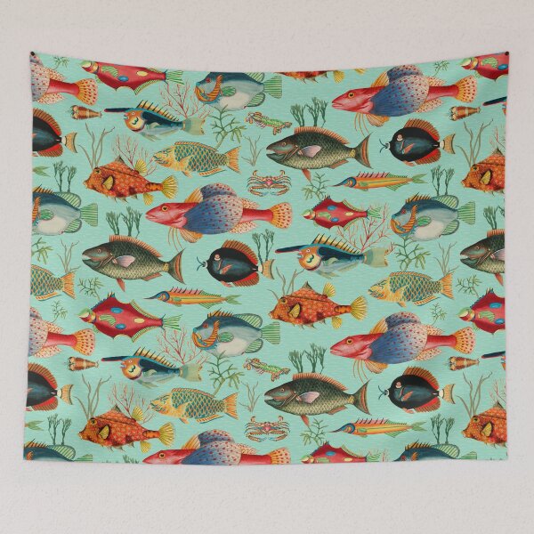 Item preview, Oceania Turquoise Nightgarden designed and sold by UtArt.