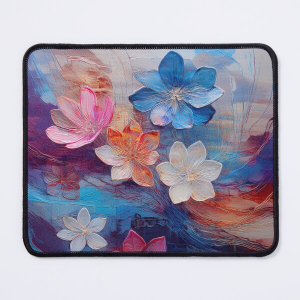 Item preview, painted flowers in boho style designed and sold by Pr7em.