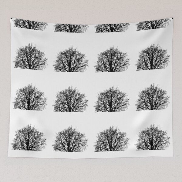 Item preview, Beech silhouette 2, monochrome square designed and sold by paulboizot.