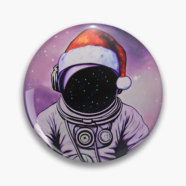 Item preview, DJ wear Santa hat in open space designed and sold by AhArtMe.