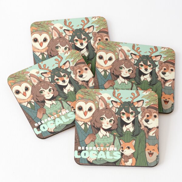 Item preview, Respect the Whimsical Woodlands Locals designed and sold by FaydeFlora.