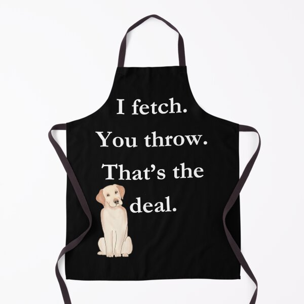 Item preview, I fetch. You throw. That’s the deal Doggie Classic Black Tee designed and sold by GeekySexyCool.