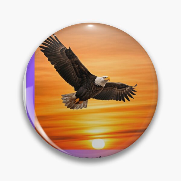 Item preview, Eagle's Sunset Flight designed and sold by sachinnaha.