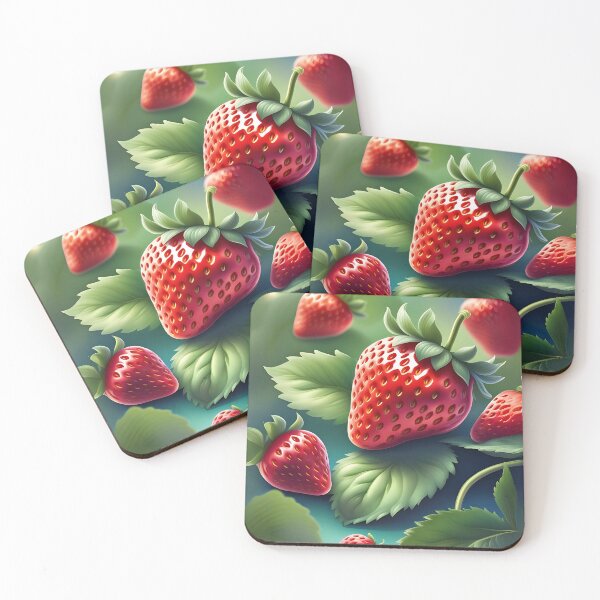 Item preview, A pile of freshly picked strawberries designed and sold by Purr95.