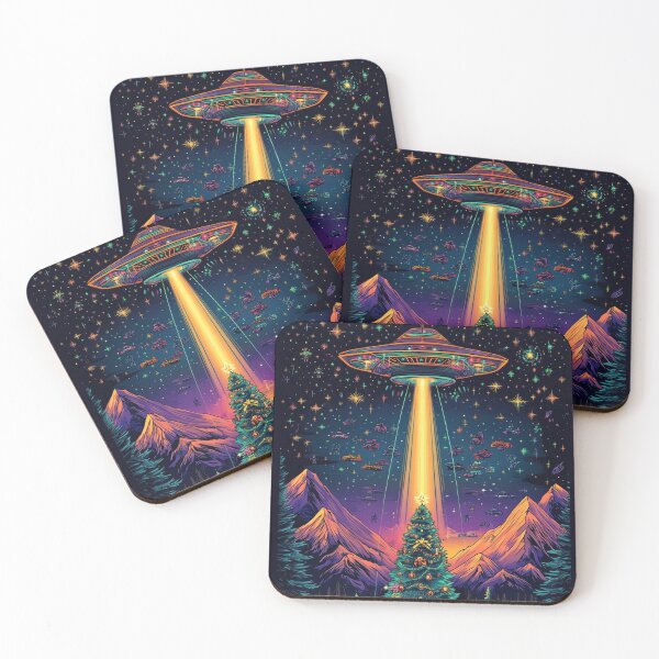 Item preview, A funny Christmas gift for fans of aliens and UFOs designed and sold by KrisArtZone.