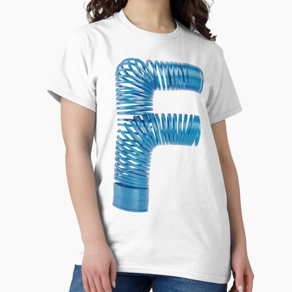 SPRINGY LETTER F Classic T-Shirt