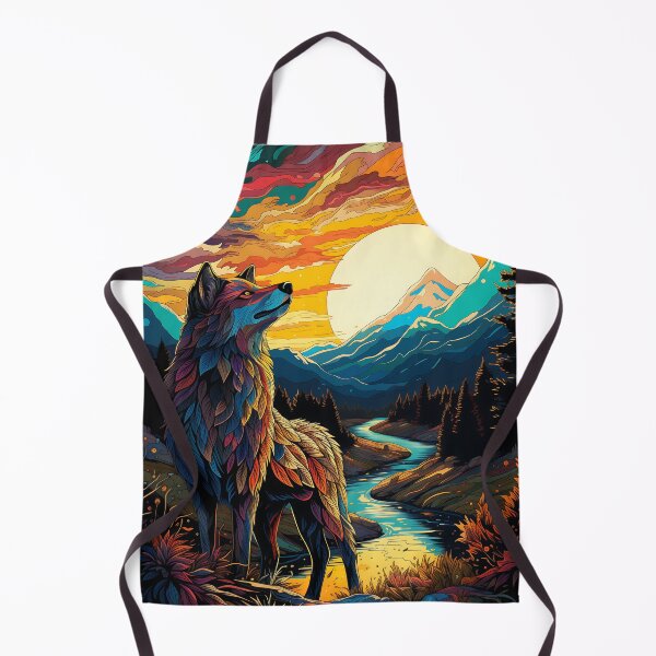Item preview, Wolf of the Neon Woods designed and sold by Konkam.