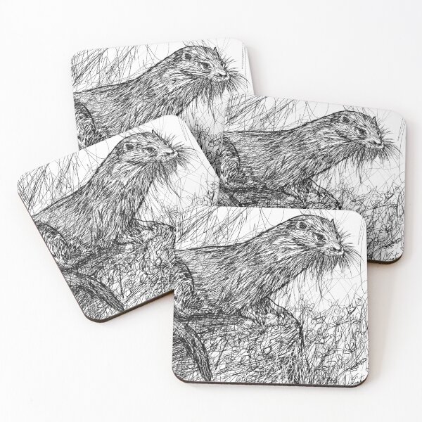 Item preview, OTTER ink portrait .2 designed and sold by lautir.
