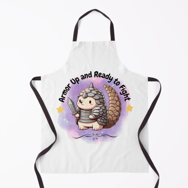 Item preview, Cute Armored Pangolin Ready for Battle designed and sold by cave-canvas.