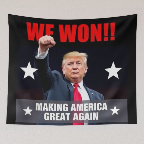 Item preview, Trump Won designed and sold by PhansCustoms.