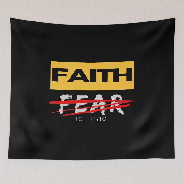Item preview, Faith over Fear designed and sold by BreakdownSpace.