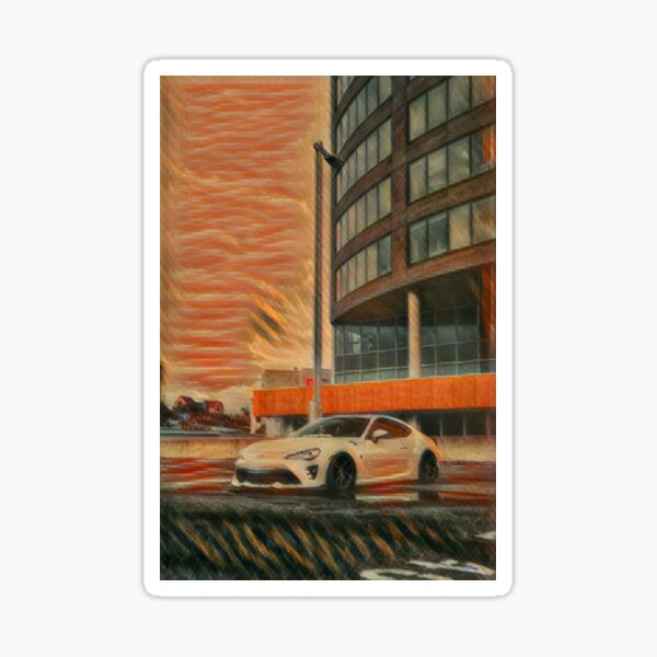 Vista previa del artículo con la obra «Toyota GT86», diseñado y vendido por OrangeCars.