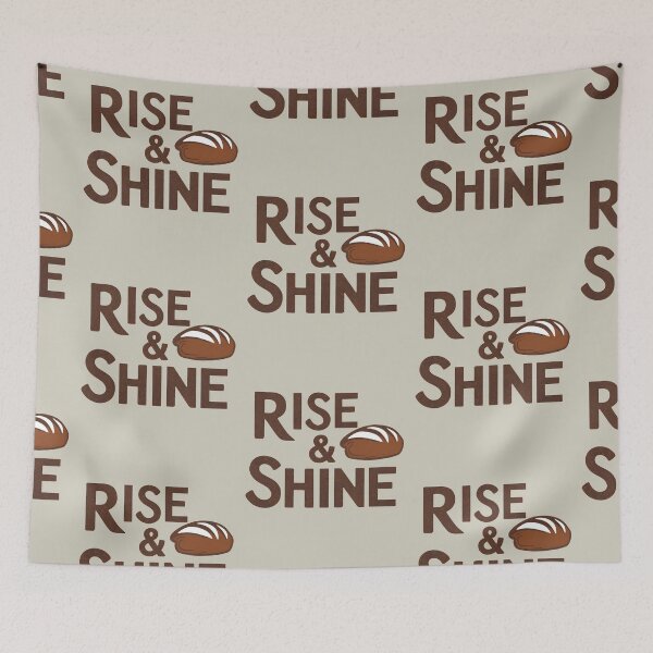 Item preview, Rise & Shine with Homemade Sourdough Bread Baking Enthusiast designed and sold by KLArtzStore.