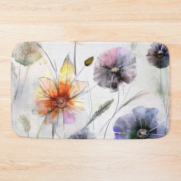 Item preview, delicate flowers boho style designed and sold by Pr7em.