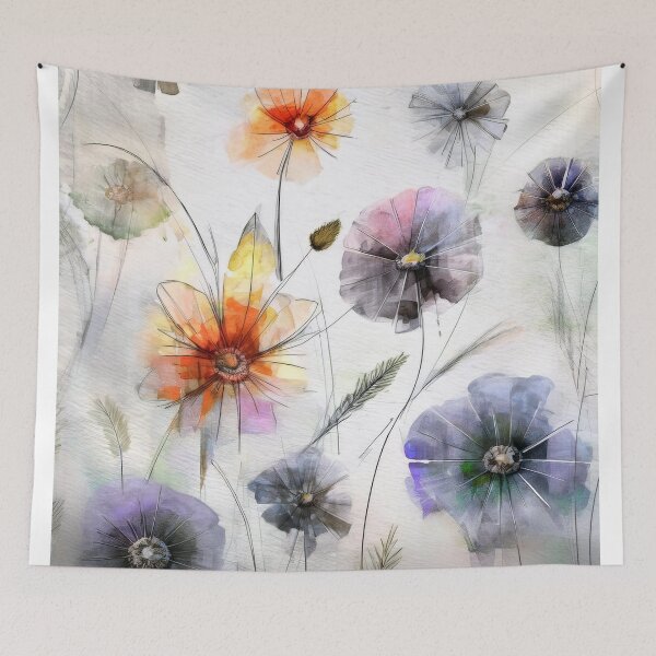 Item preview, delicate flowers boho style designed and sold by Pr7em.