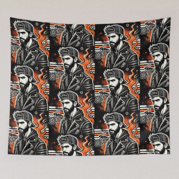 Item preview, Mysterious Dude Art designed and sold by DesignHub.