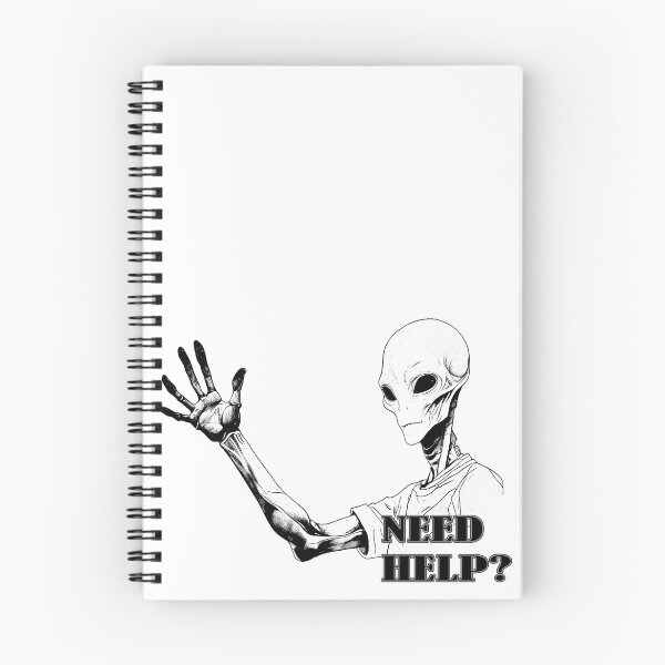 Item preview, Alien helping designed and sold by Printaso.
