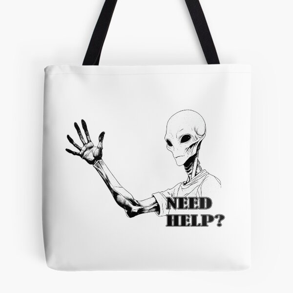 Item preview, Alien helping designed and sold by Printaso.