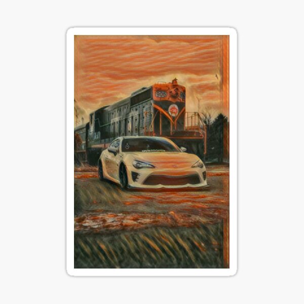 Vista previa del artículo con la obra «Toyota GT86», diseñado y vendido por OrangeCars.