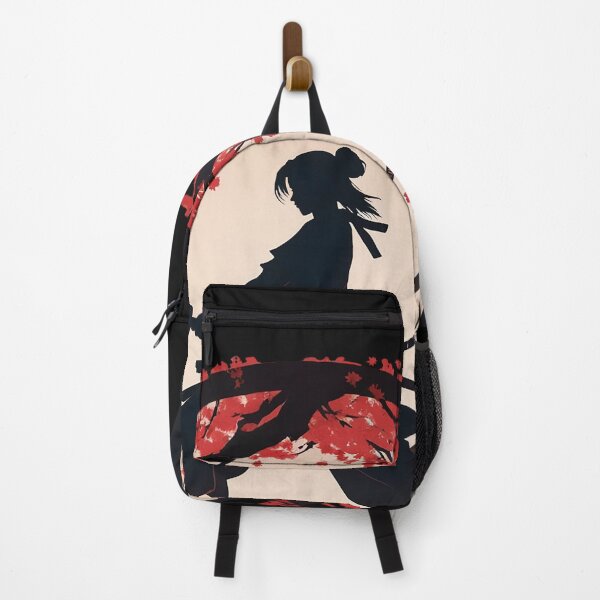 Vista previa del artículo con la obra «Mujer samurái bajo los sakuras», diseñado y vendido por D-dreams.