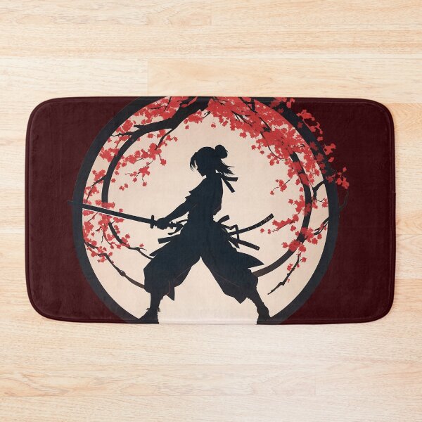Item preview, samurai woman under the sakuras designed and sold by D-dreams.