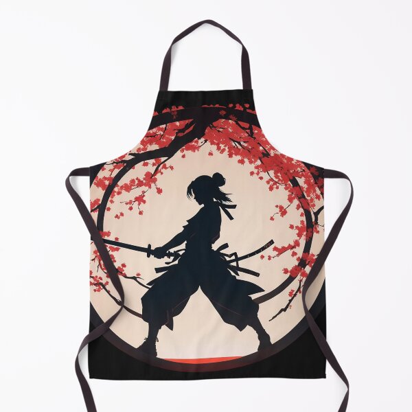 Item preview, samurai woman under the sakuras designed and sold by D-dreams.