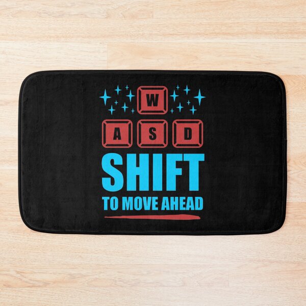 Item preview, Progress Through the Shift - Gamer’s Life designed and sold by CleanDecor.