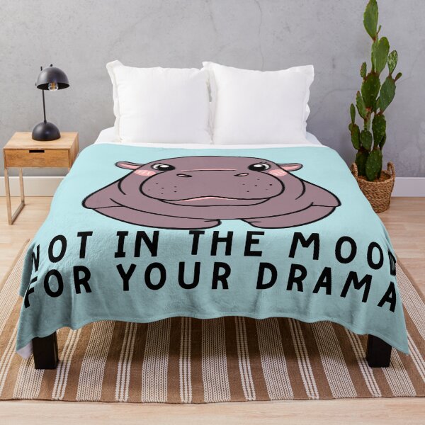Item preview, Moo Deng Not In The Mood Cute designed and sold by HematiteDesign.