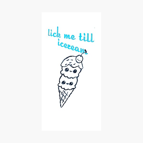 Item preview, icecream designed and sold by Thuggershirts.