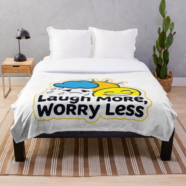 Item preview, Laugh More Worry Less designed and sold by dotboy95.