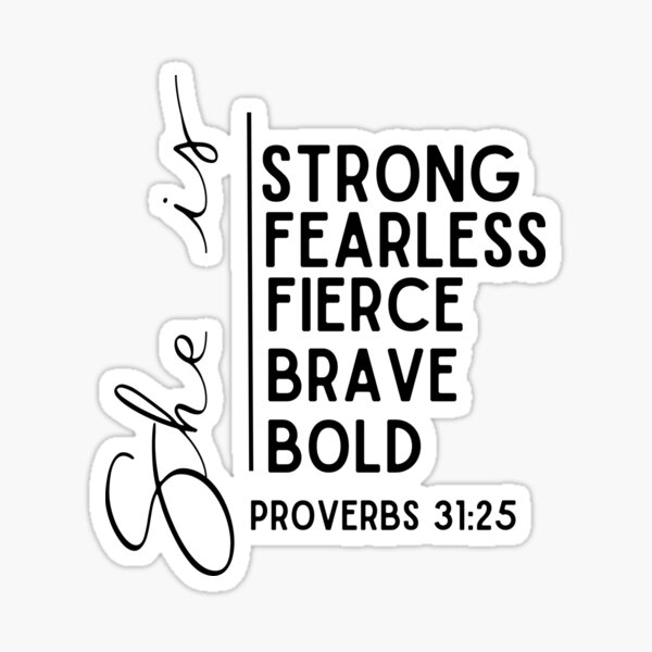 Item preview, She Is Proverbs 31:25 designed and sold by Jesusandu2.