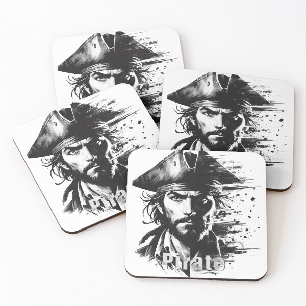 Item preview, captain pirate sticker designed and sold by CeammiShop.