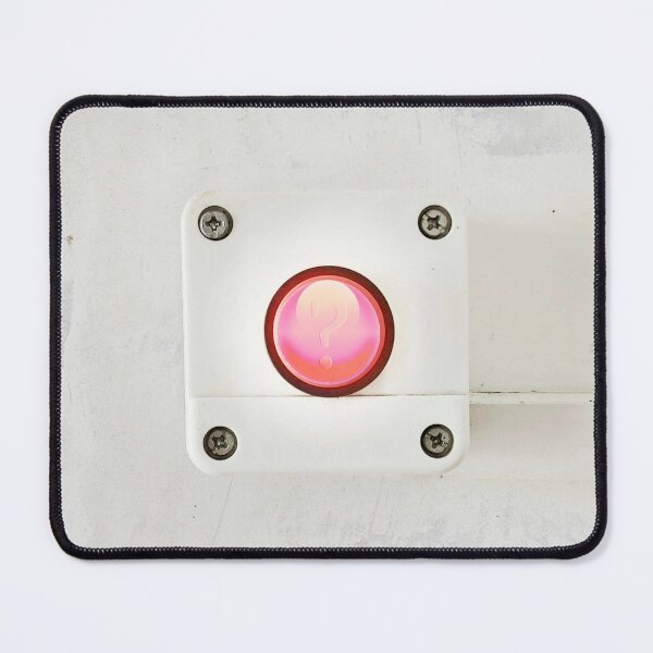 Item preview, What does this button do? Cover Design designed and sold by CoaCasMerch.