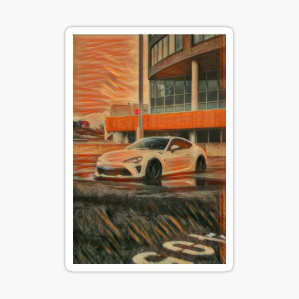 Vista previa del artículo con la obra «Toyota GT86», diseñado y vendido por OrangeCars.