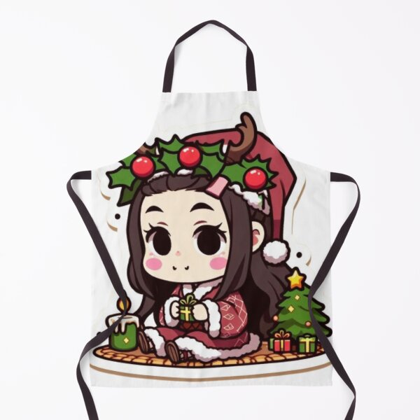 Item preview, Christmas Theme Nezuko designed and sold by AnimeRay.