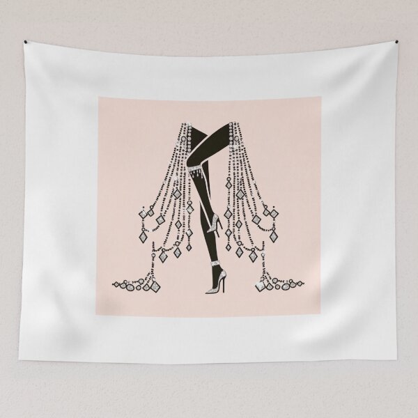 Item preview, Crystal Long Legs Woman Party designed and sold by DSoriaDesign.
