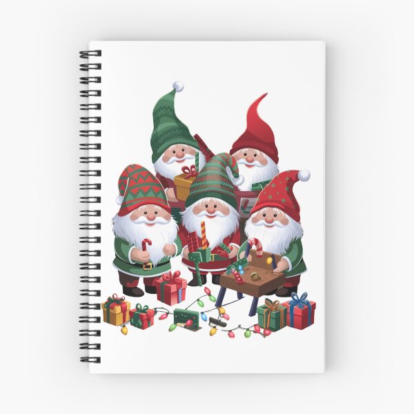 Item preview, Christmas Gnomes Workshop - Festive Toy Makers at Work designed and sold by Justin Haas.