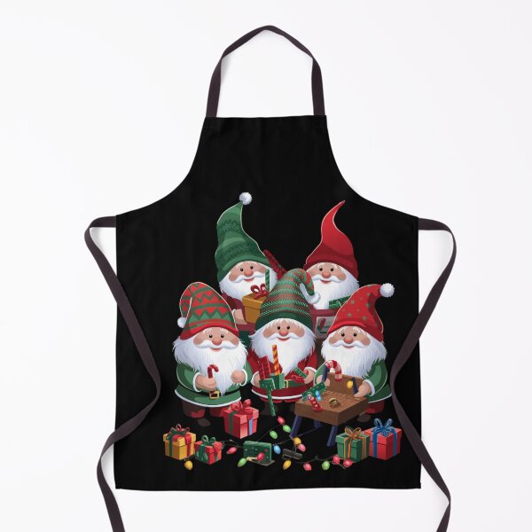 Item preview, Christmas Gnomes Workshop - Festive Toy Makers at Work designed and sold by Justin Haas.