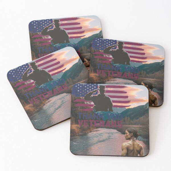 Item preview, Proud Veterans Day Tribute Art - Honoring American Heroes designed and sold by coffeetime-ait.