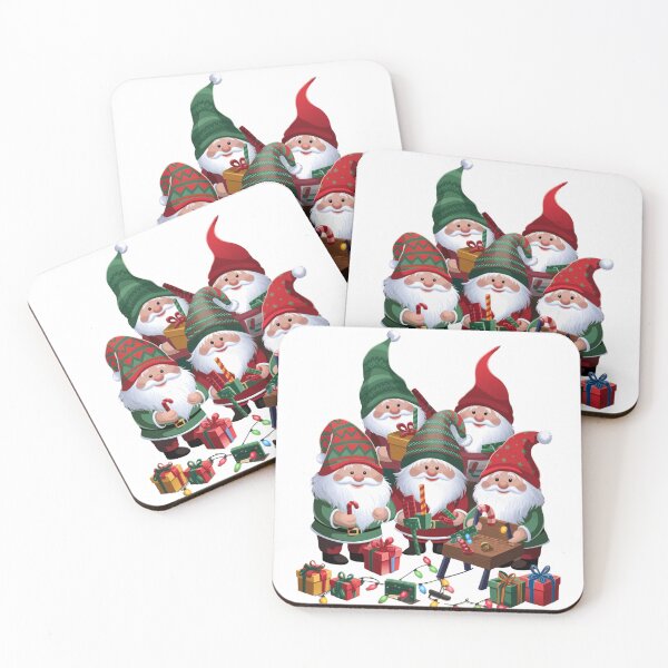 Item preview, Christmas Gnomes Workshop - Festive Toy Makers at Work designed and sold by Justin Haas.