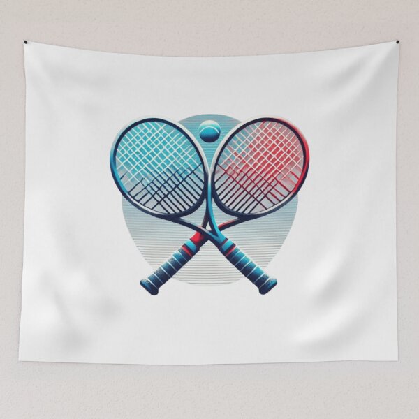Item preview, Tennis Rackets Sport Art For Tennis Fans  designed and sold by ArtQueen777.