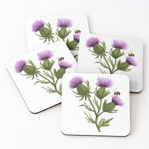 Item preview, Thistle and Bee designed and sold by TheFatTree.
