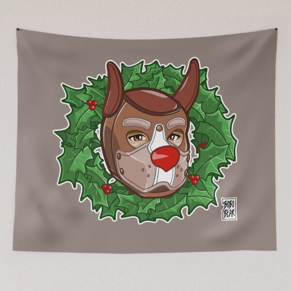 Item preview, XMAS - PUPDOLPH THE RED designed and sold by bobobear.