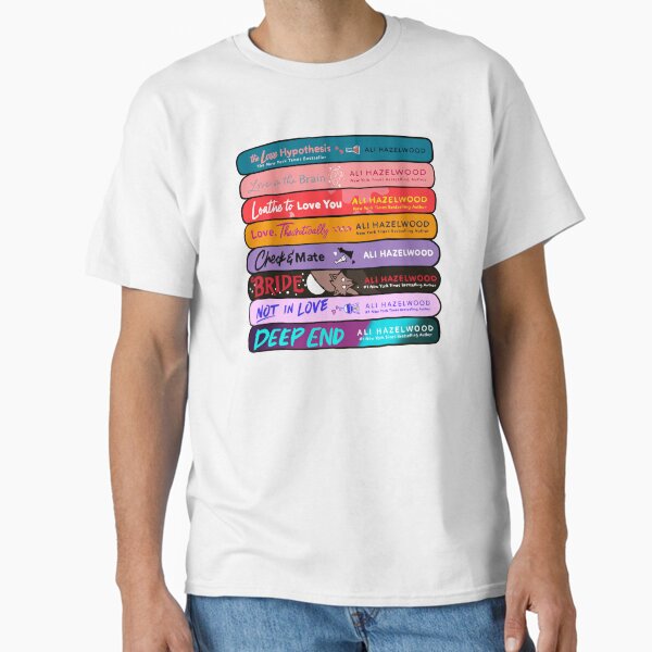 Item preview, Ali Hazelwood Book Stack – Illustrated Book Spines for Romance Readers designed and sold by molliehendrick.