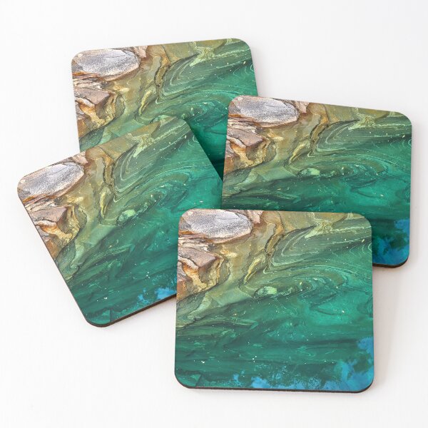 Item preview, Verazca River with polished stone and blue water designed and sold by Creative Endeavors ..